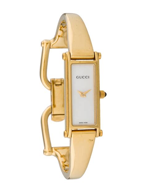 gucci horsebit watch gold|gucci horsebit 1955.